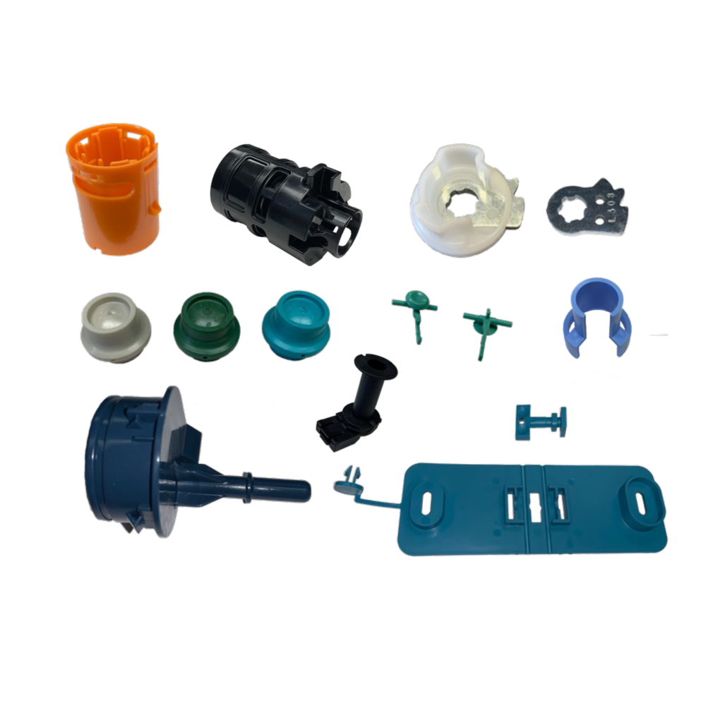 Plastic molded components